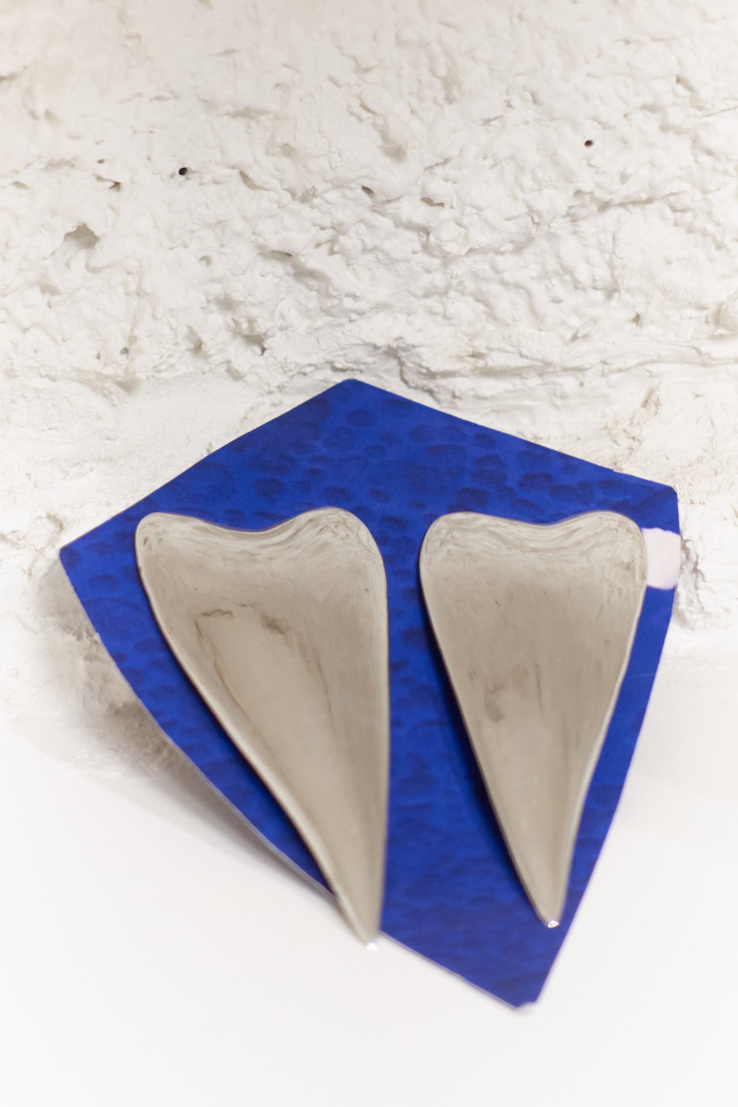 Vipère Erotique cast silver earrings