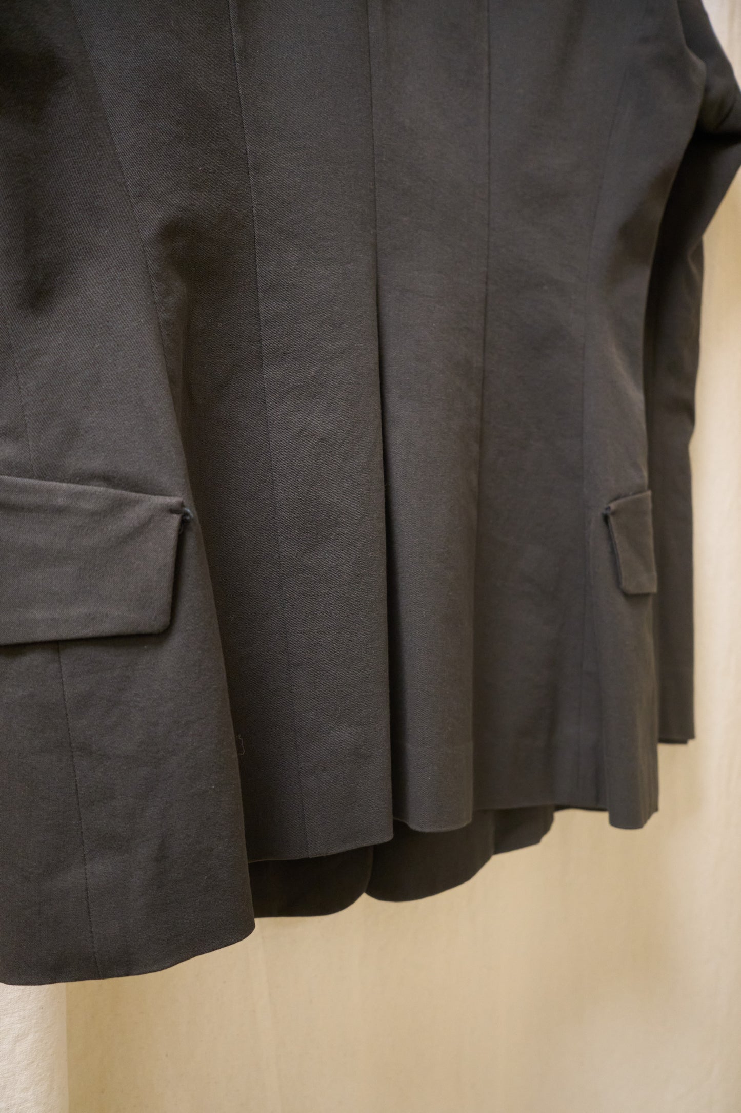 Issey Miyake 1998 cinched waist two button blazer