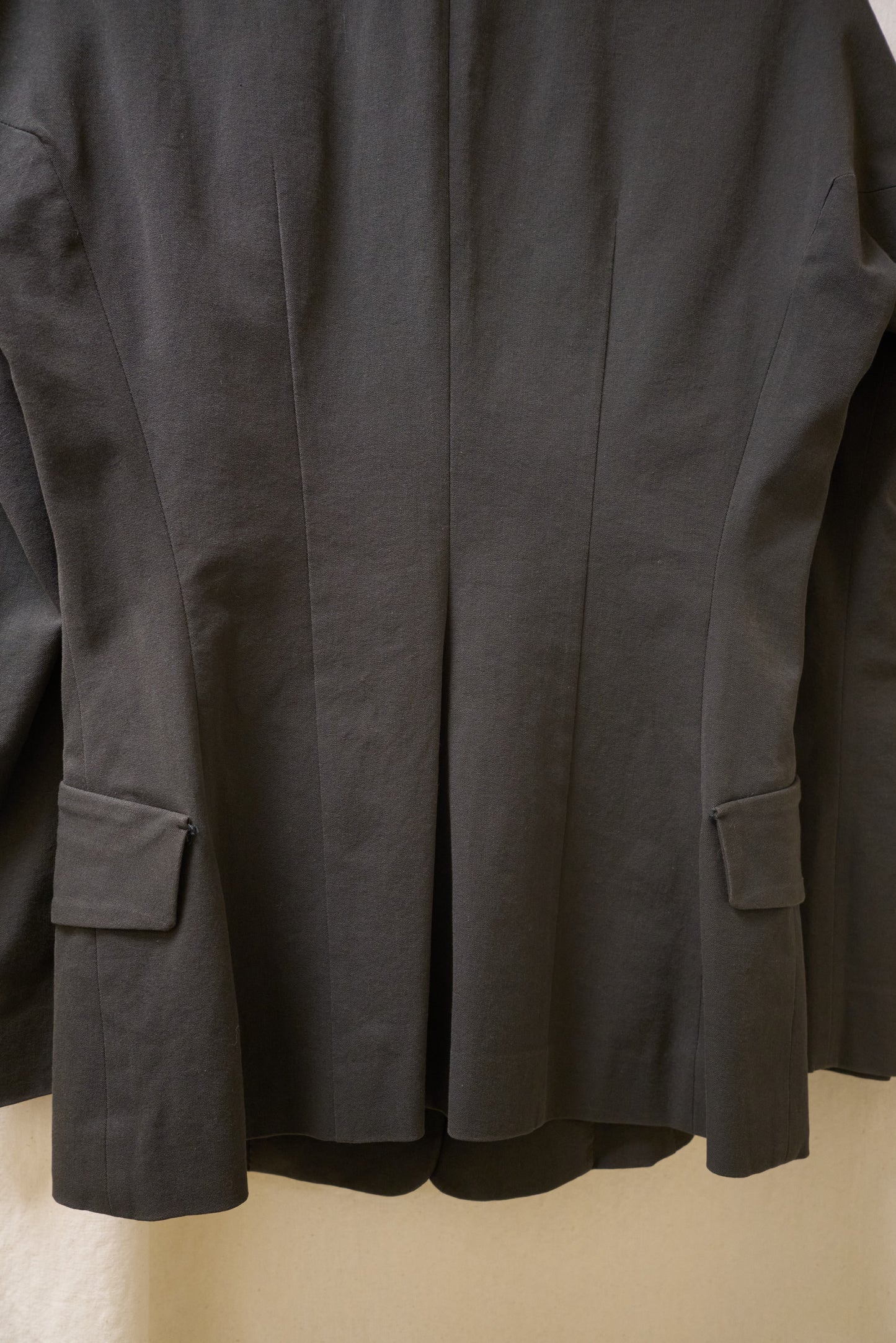 Issey Miyake 1998 cinched waist two button blazer