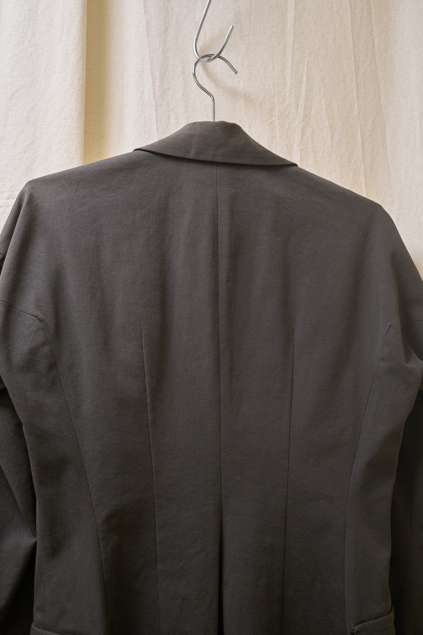 Issey Miyake 1998 cinched waist two button blazer