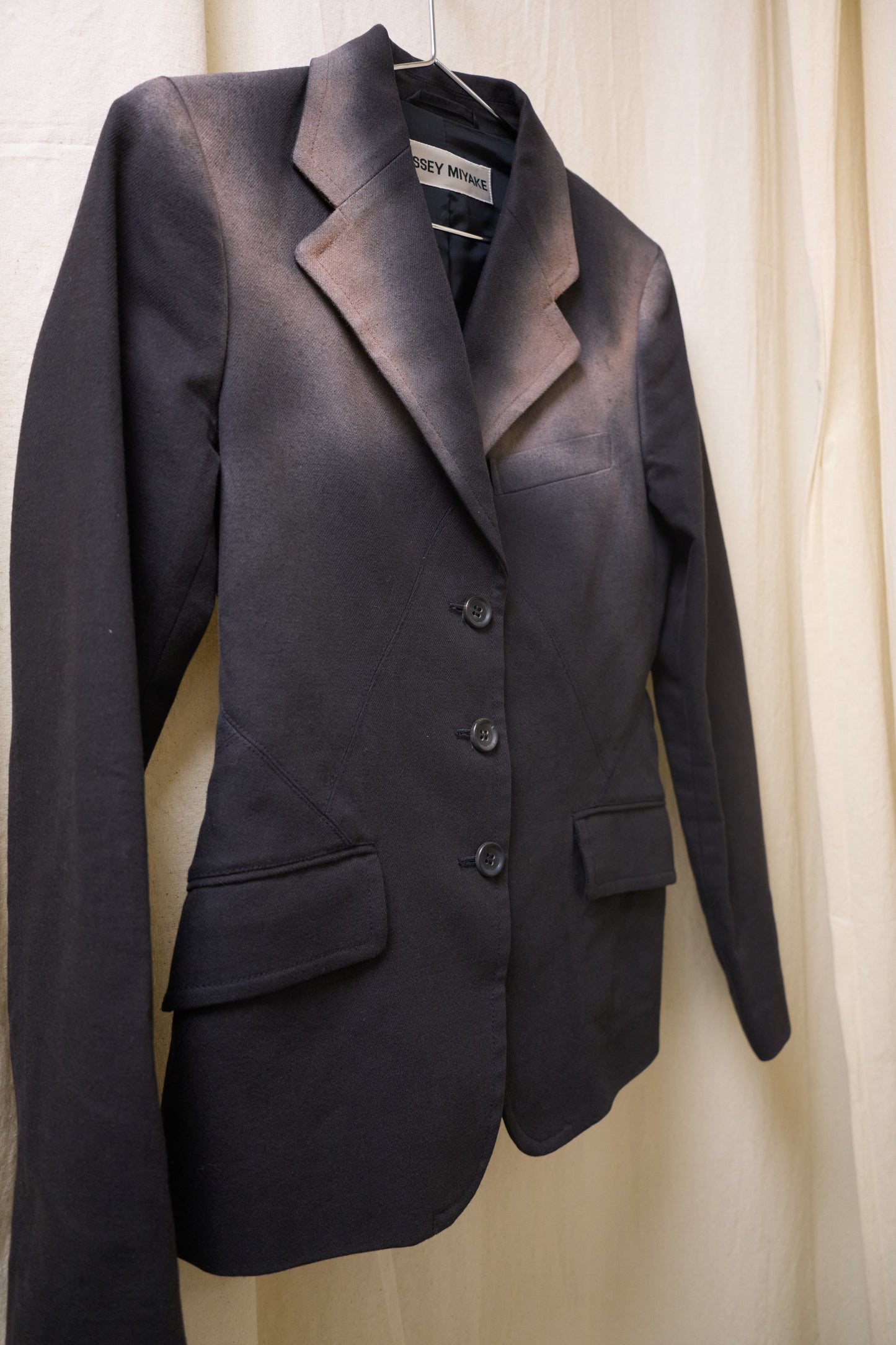 Issey Miyake 2005 gradient spray jacket