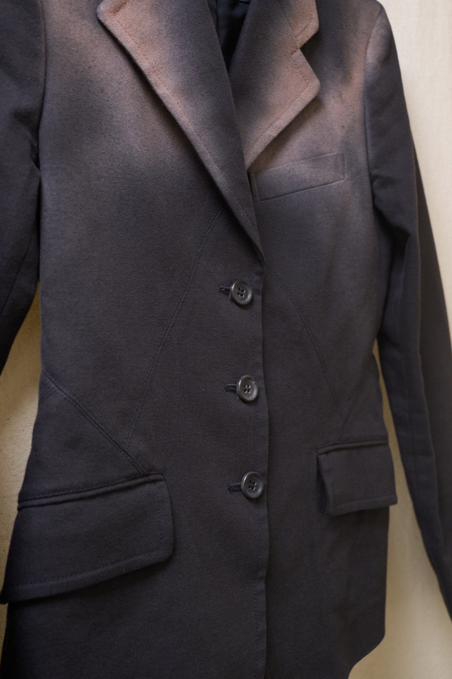 Issey Miyake 2005 gradient spray jacket