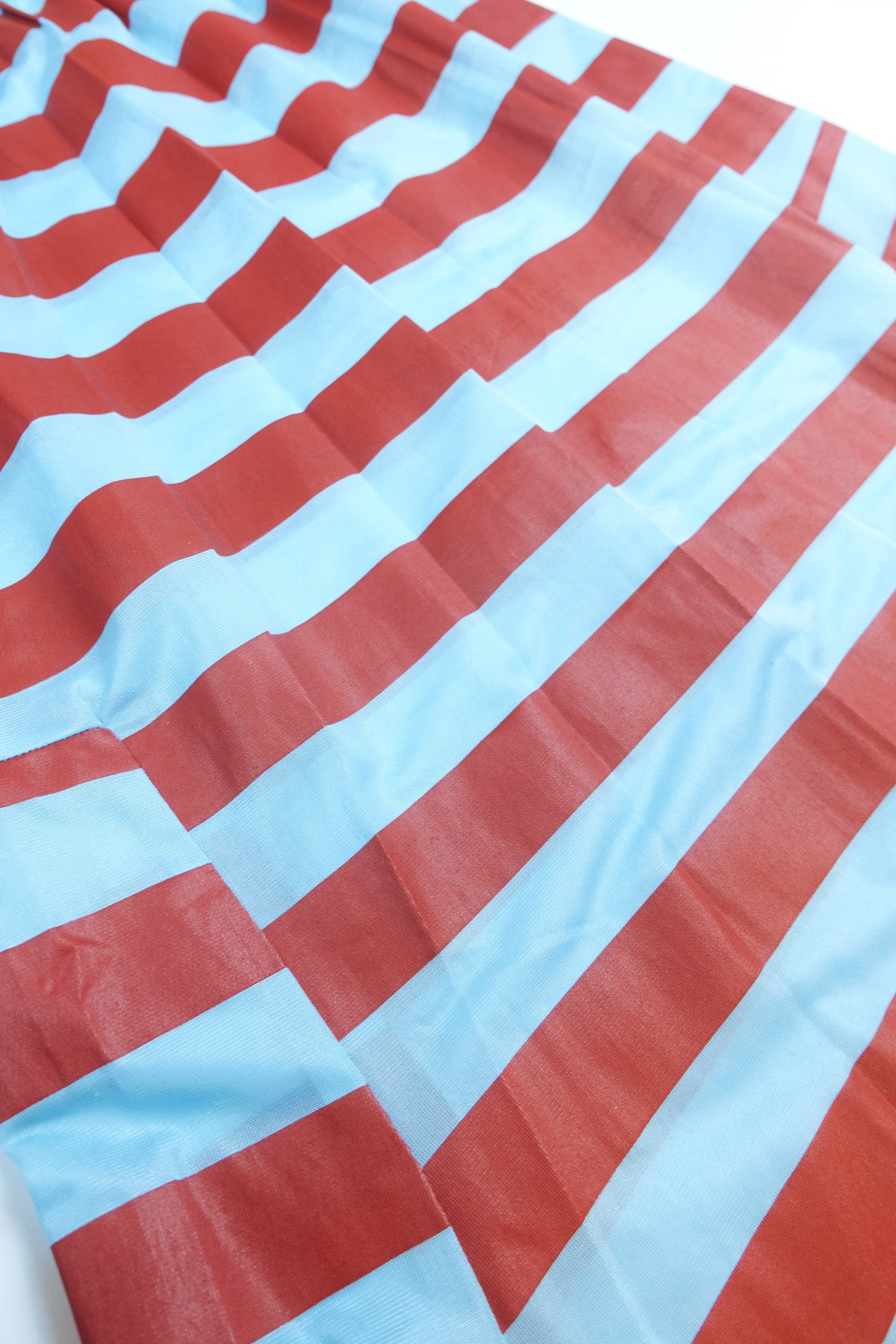 Comme Des Garcons Robe De chambre 1996 distorted stripe skirt