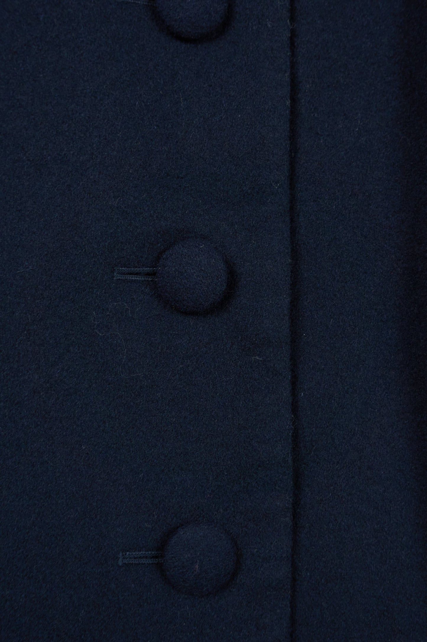 Issey Sport I.S. wool coat with detachable collar & cuffs