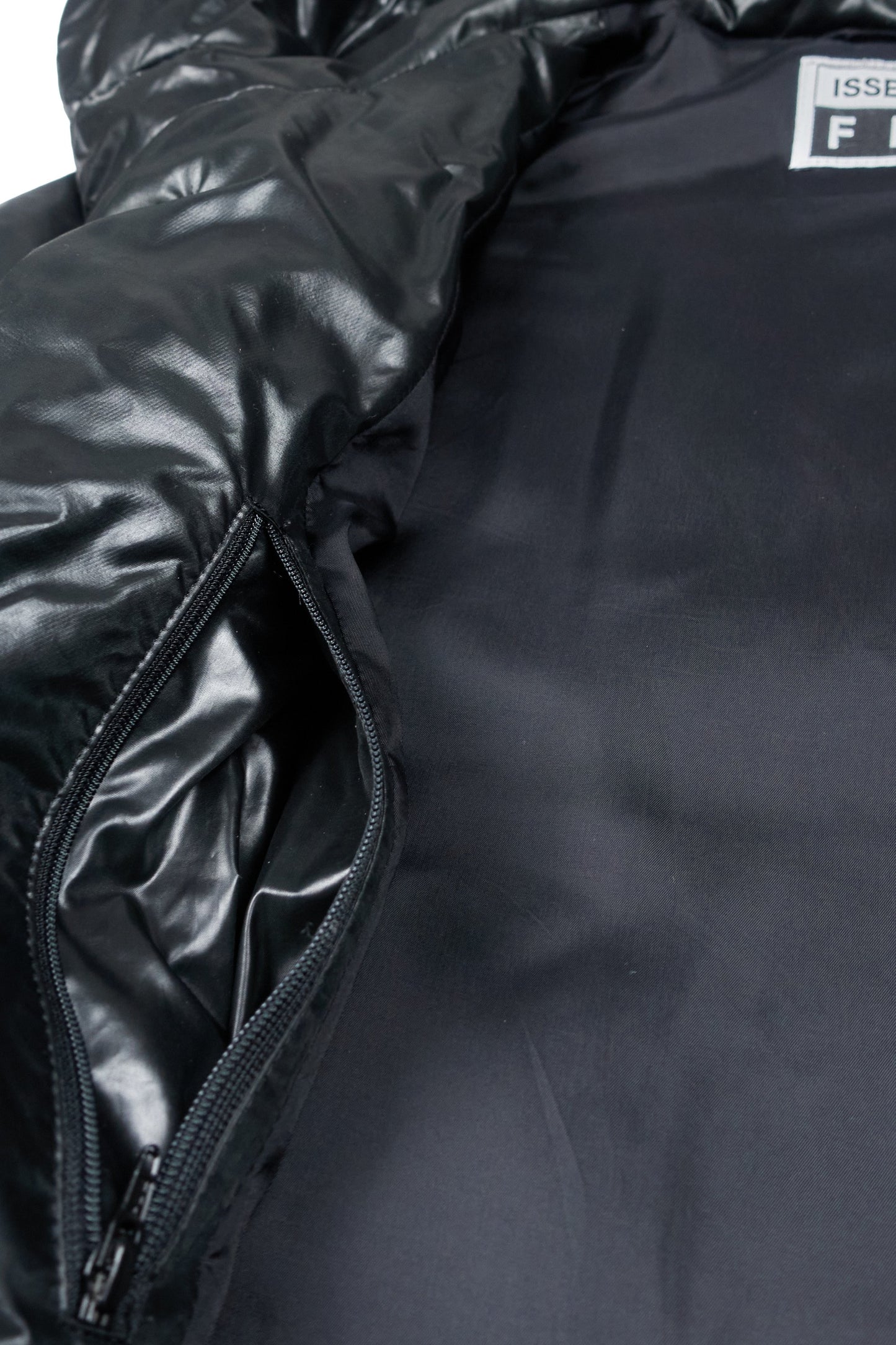 Issey Miyake FETE rubbish bag coat