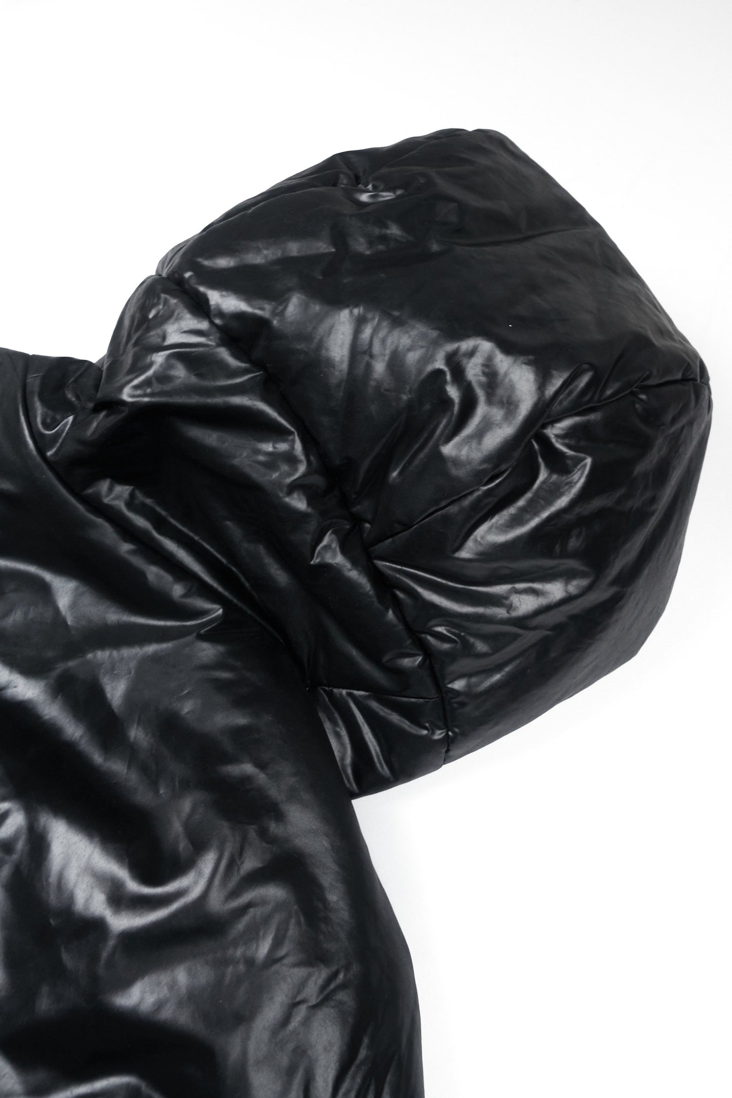 Issey Miyake FETE rubbish bag coat