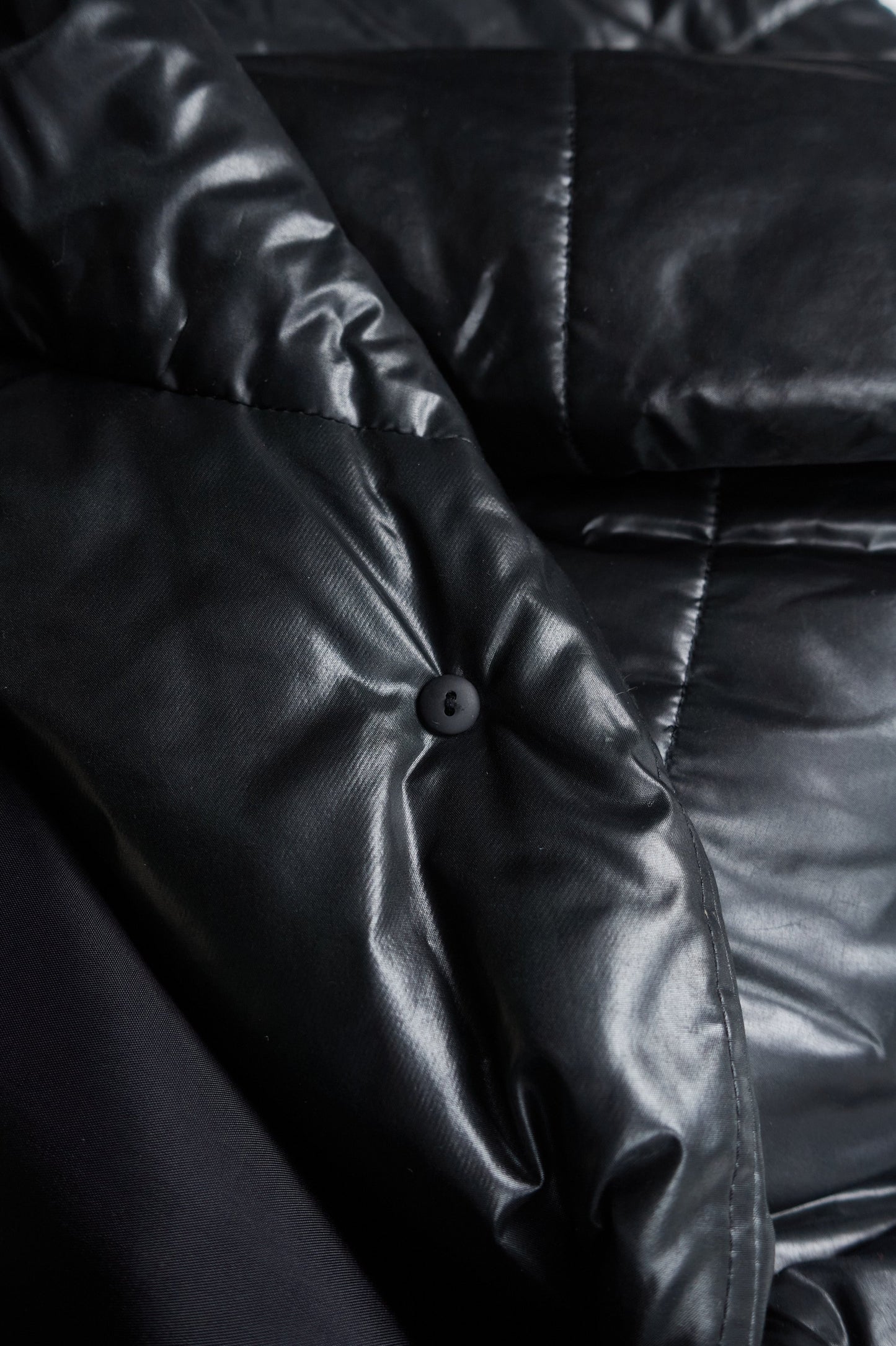 Issey Miyake FETE rubbish bag coat