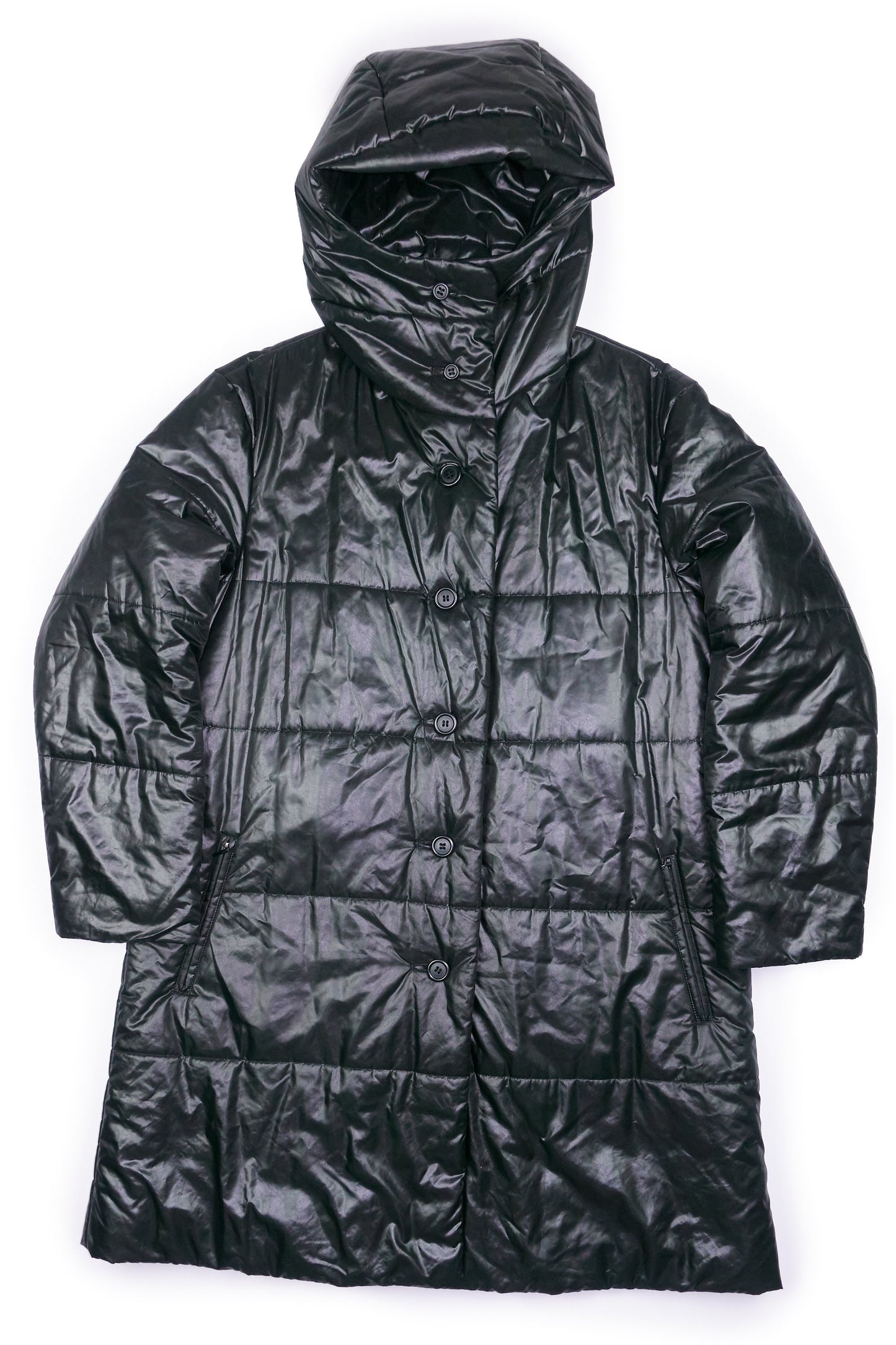 Issey Miyake FETE rubbish bag coat