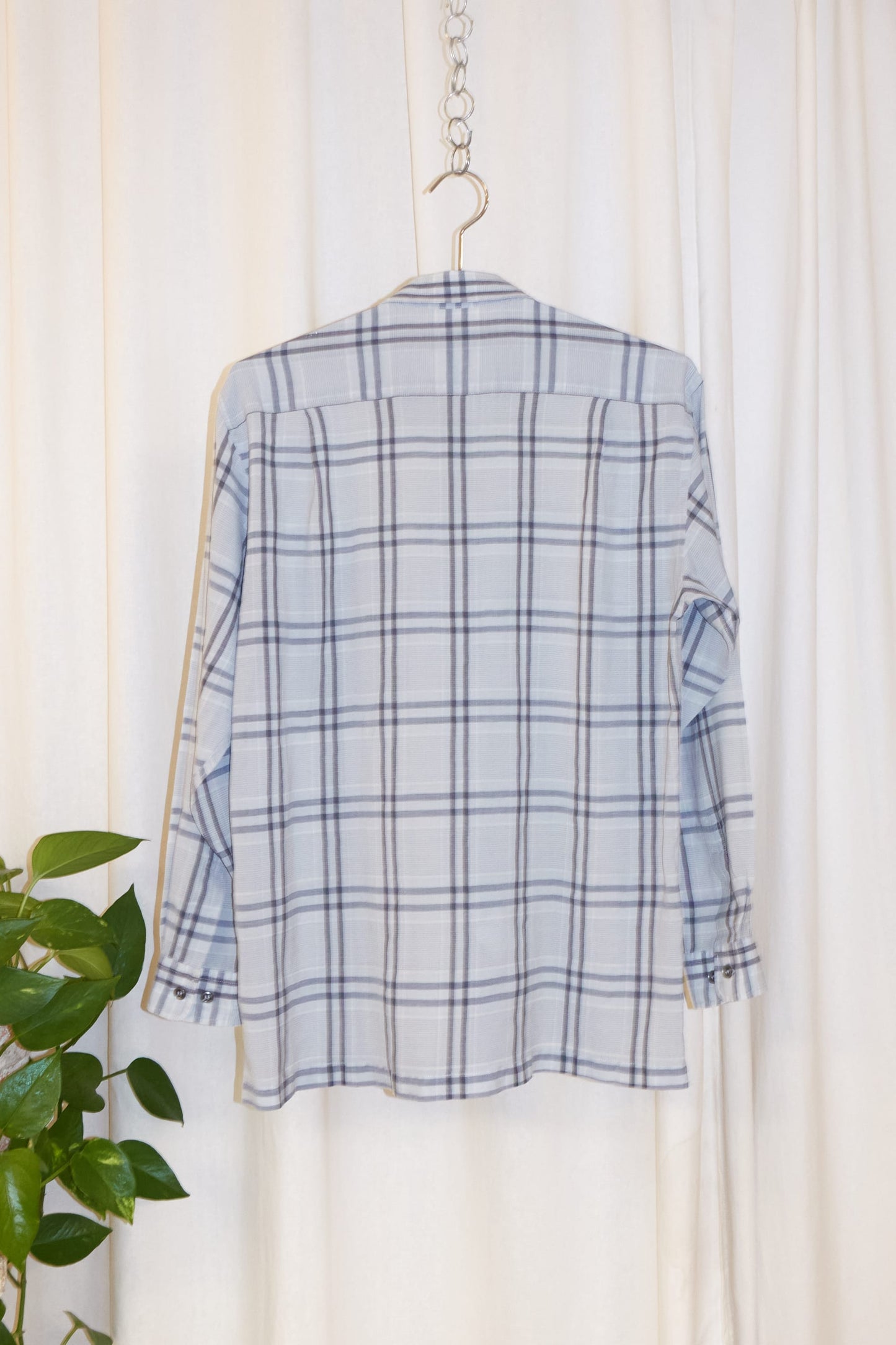 Yves Saint Laurent pour homme check shirt