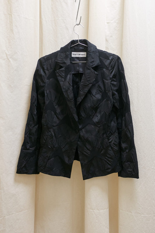 Issey Miyake geometric 3D blazer