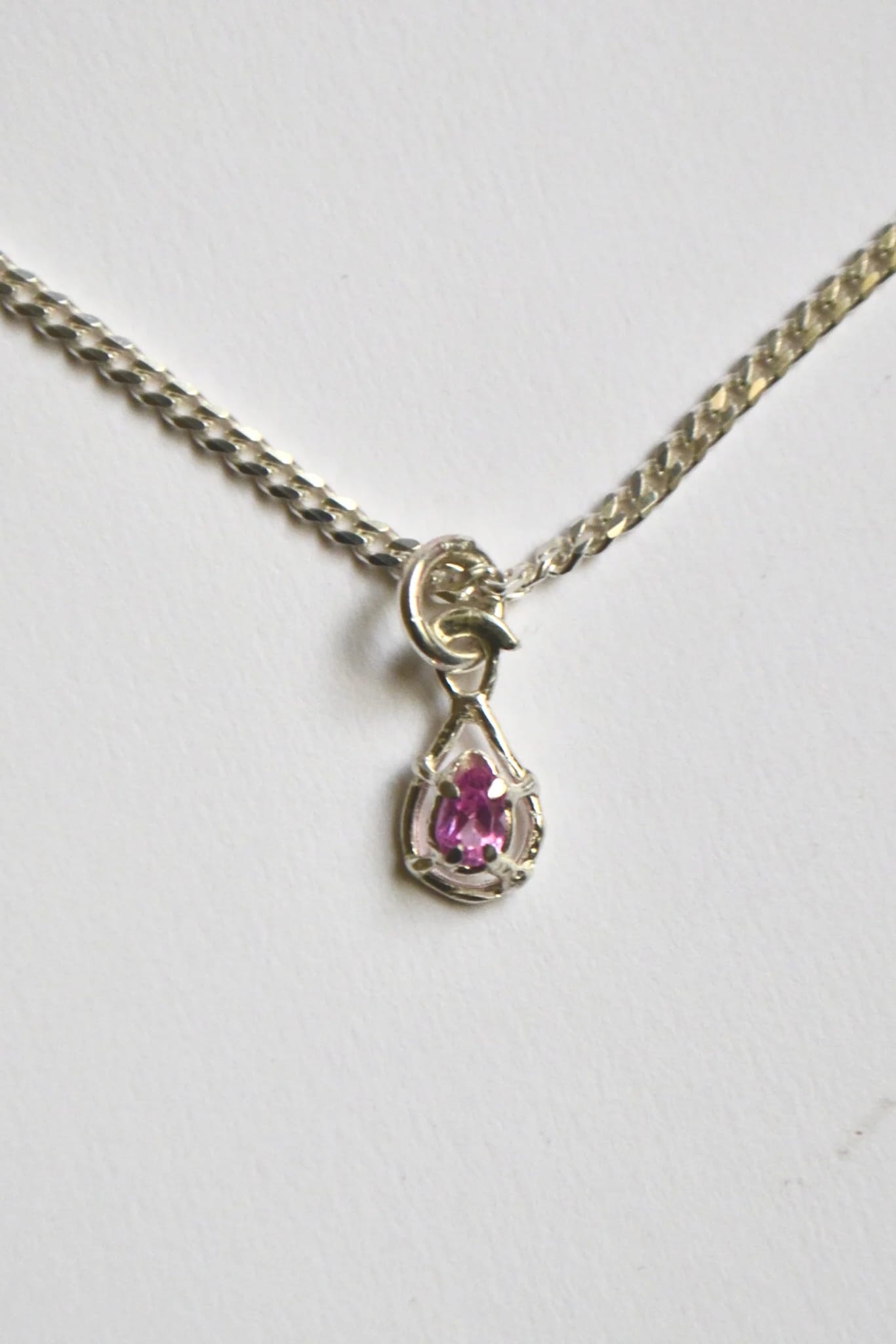 Courtney Hogan drop charm necklace