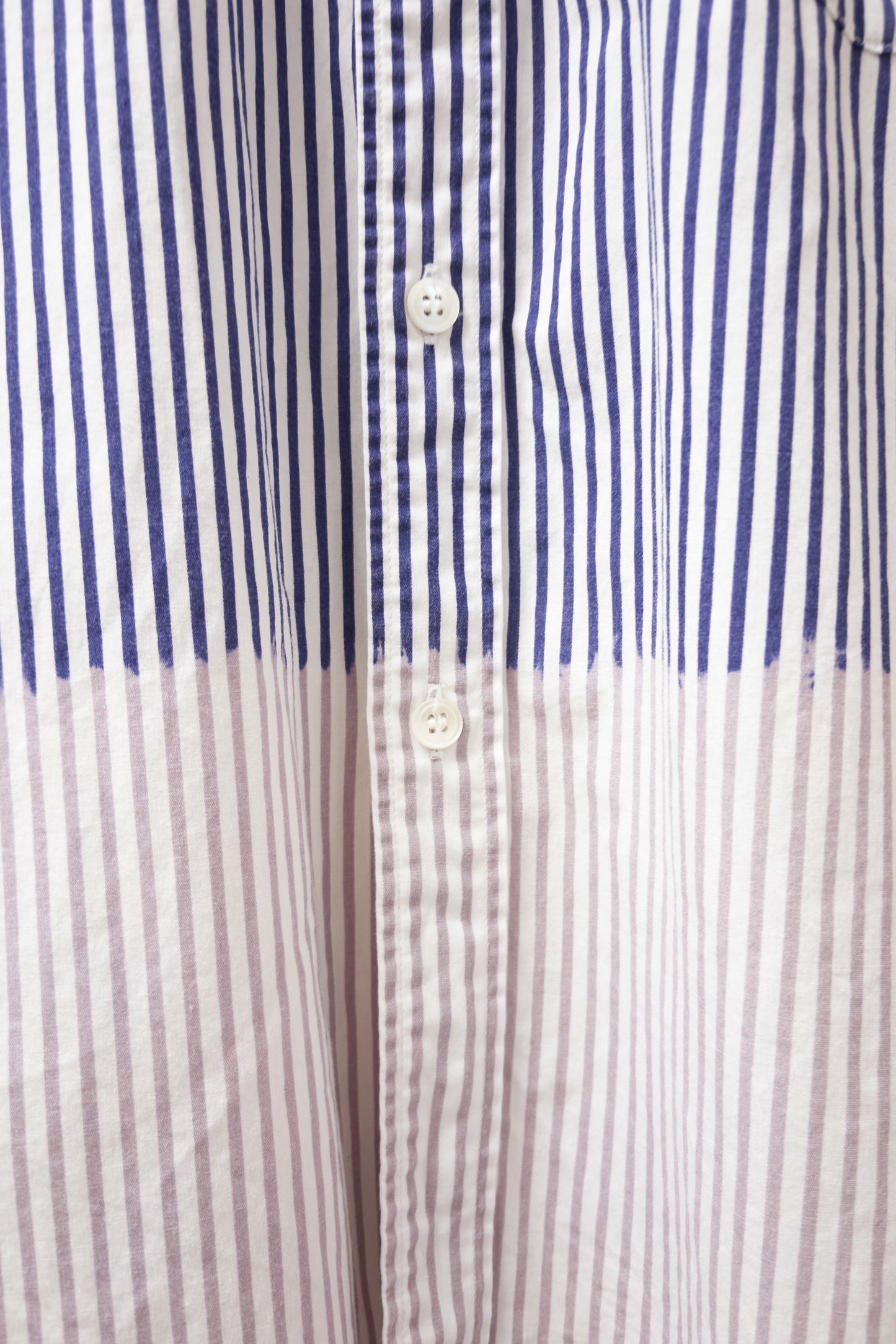 Comme des Garcons Homme Plus dip bleached shortsleeve shirt