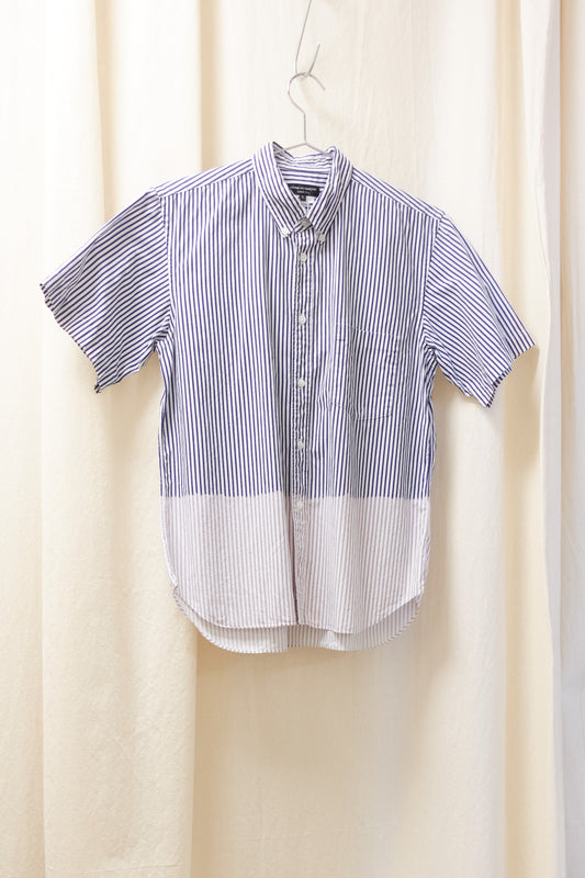 Comme des Garcons Homme Plus dip bleached shortsleeve shirt