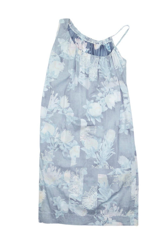MM6 inside out asymmetrical floral dress