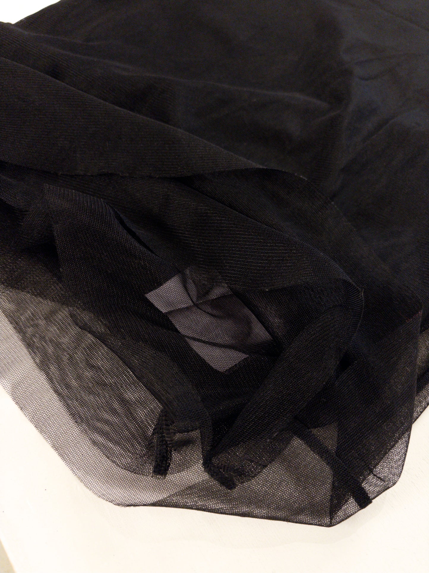 Comme des Garcons Robe de Chambre 3 layer tulle/mesh t-shirt