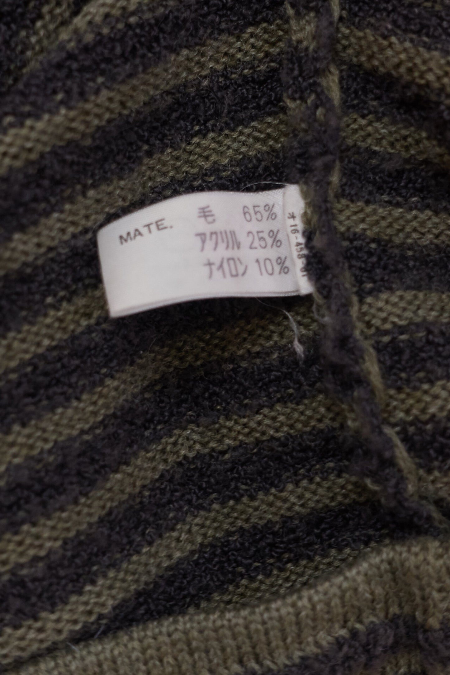 Issey Miyake all style co. graphic knit jumper dress c.1970 - 80s