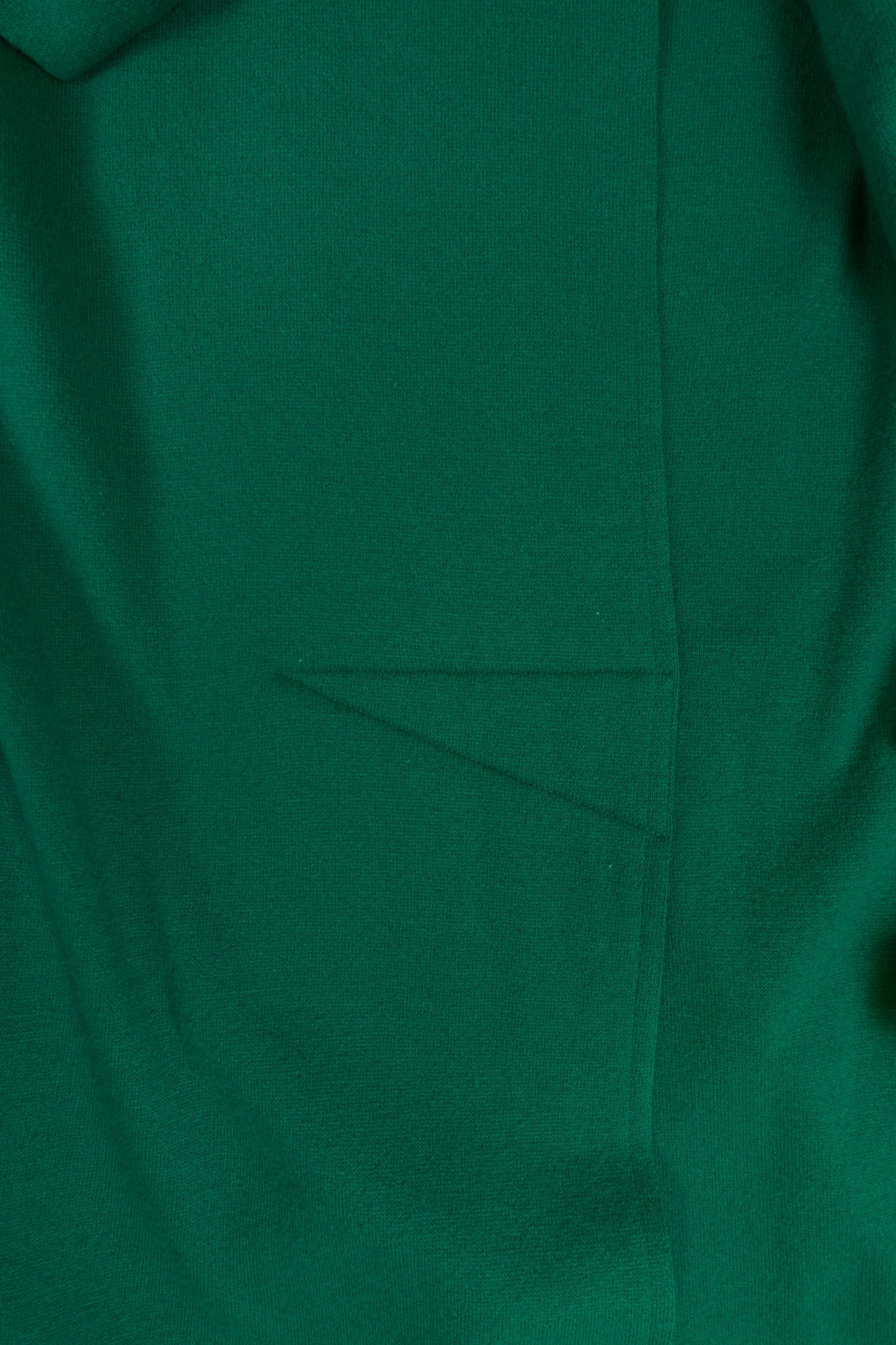 Issey Sport c.1970-80s wool dress with built in scarf & repairs by Mineral Tufts