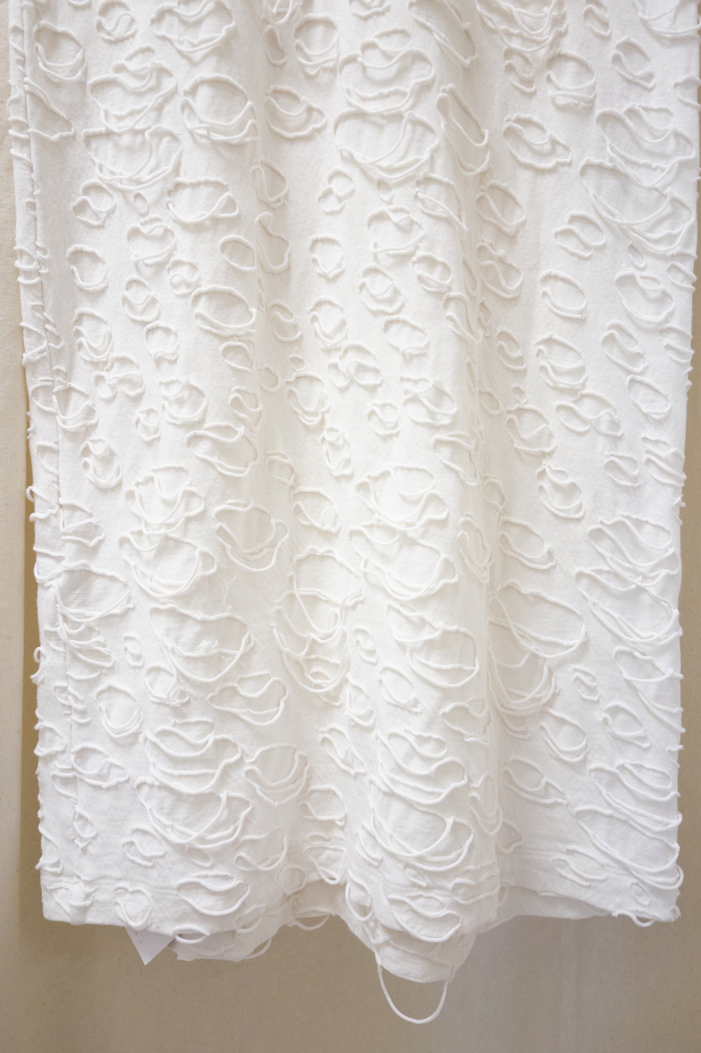 Issey Miyake Haat ‘holey’ jersey dress