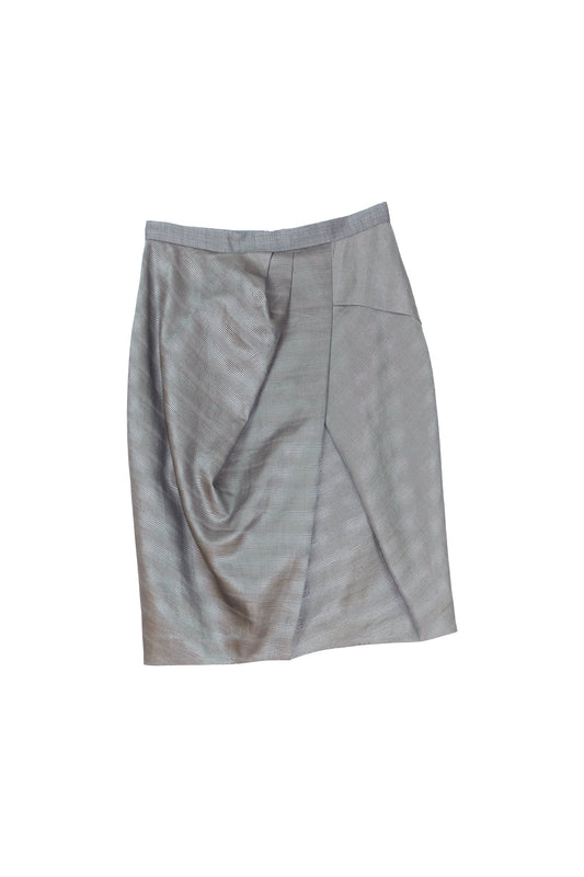 Kenzo silver tulip skirt