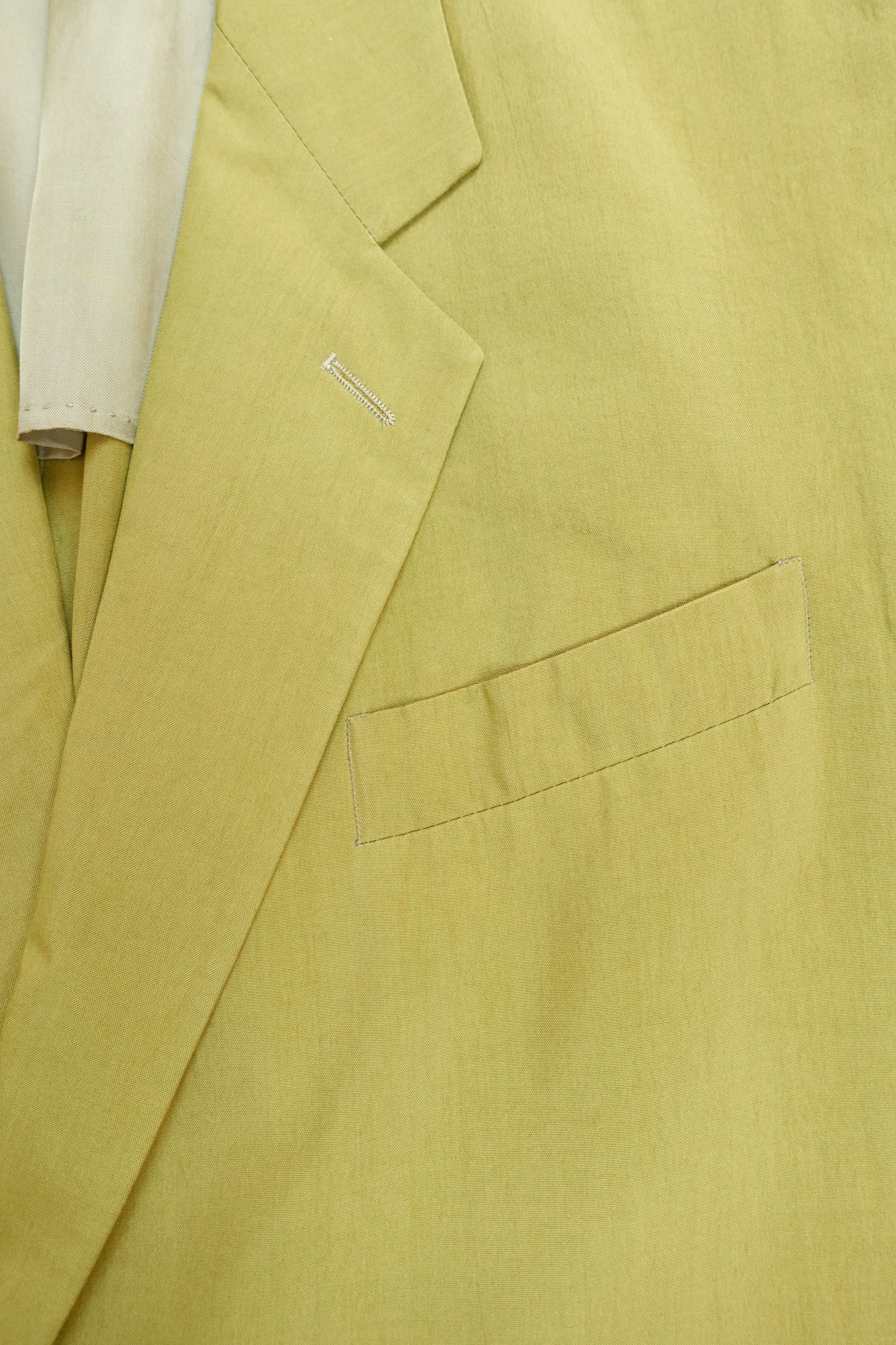 Missoni Uomo Mustard 2 button silk blazer