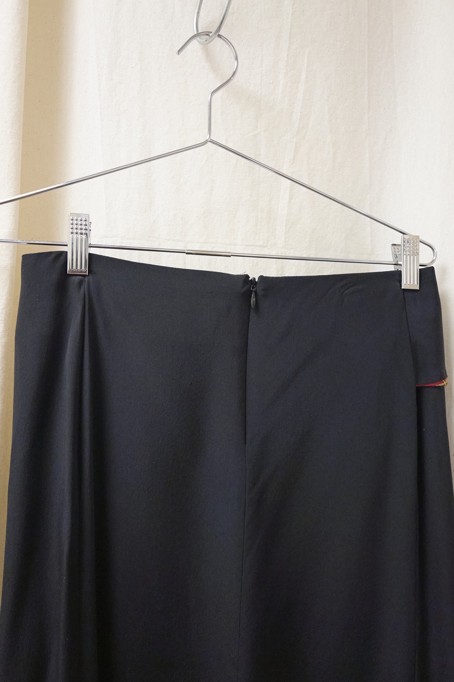 Yohji Yamamoto Noir plaid vest & skirt set