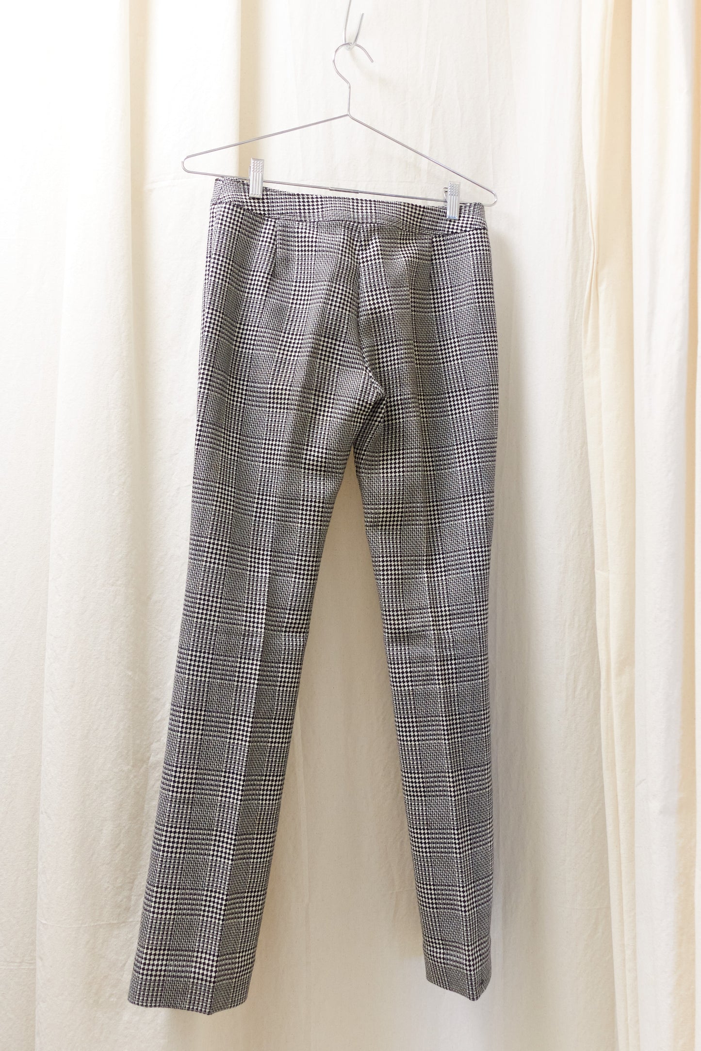 Issey Miyake c.1990s trouser suit with dyed black sections