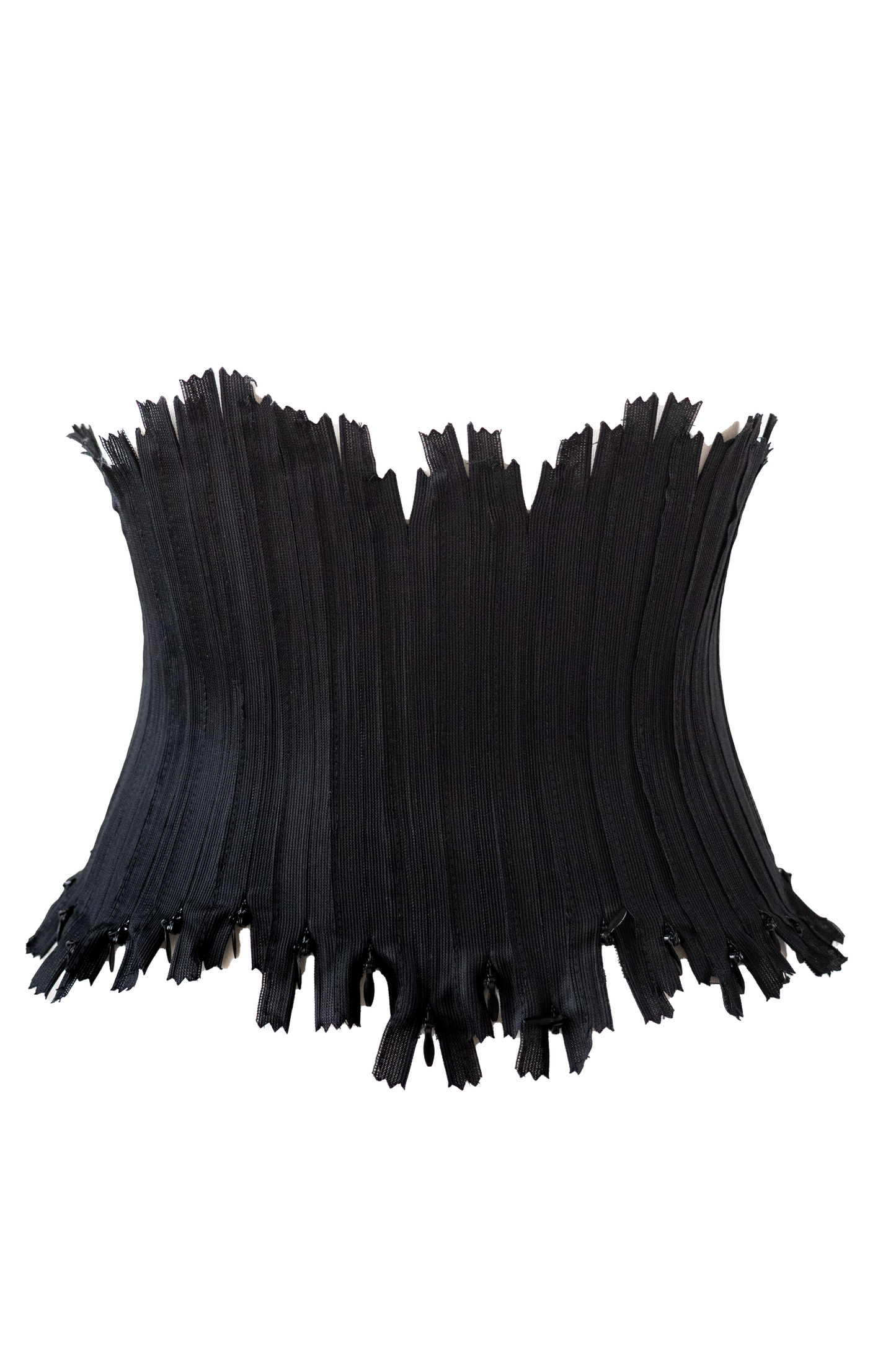 Halo Labels zipper belt or corset